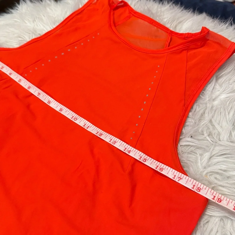 Lululemon Sculpt Tank Top in Solar Orange Sz 8 - Picture 6 of 11